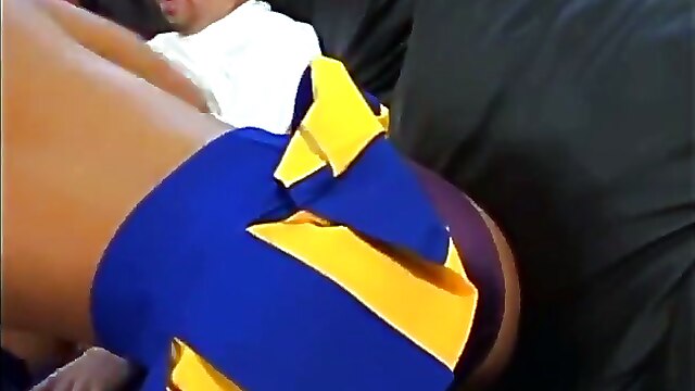 Big cock horny, big cock porno, horny cheerleader, double big tits, brunette double