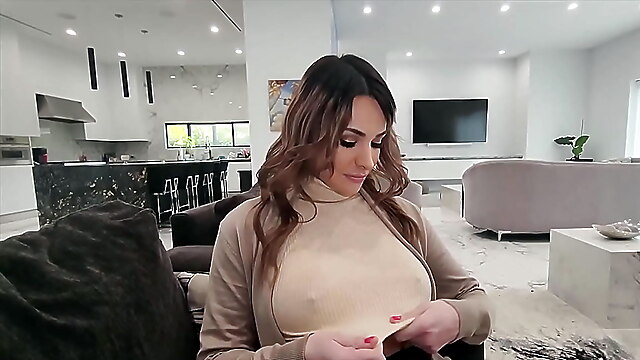 Big tit mature taboo threesome, mature stepmom ffm, mature family threesome, mature blowjob ffm, his special present